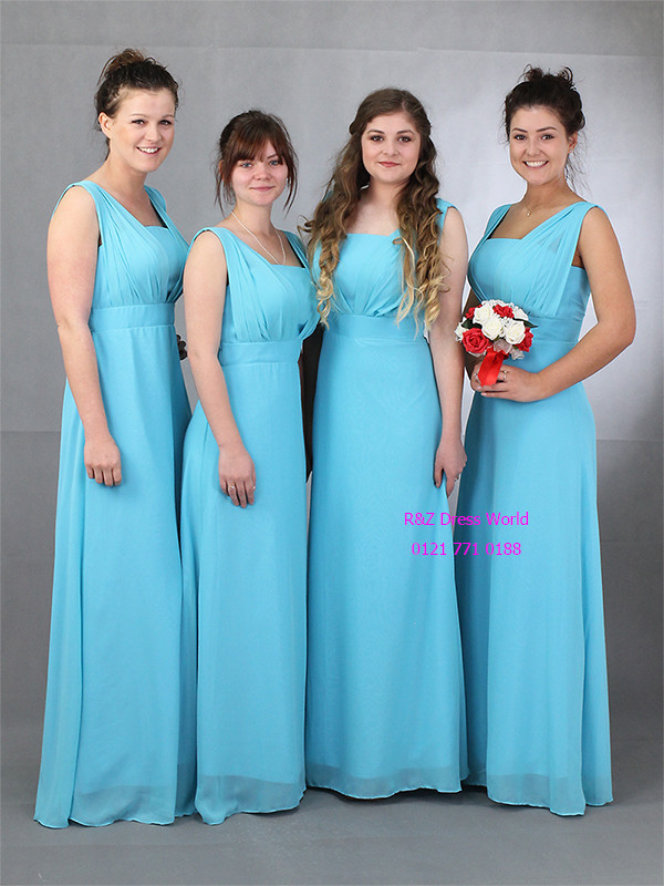 (image for) Chiffon Formal Wedding Bridesmaid Evening Party Prom Dress
