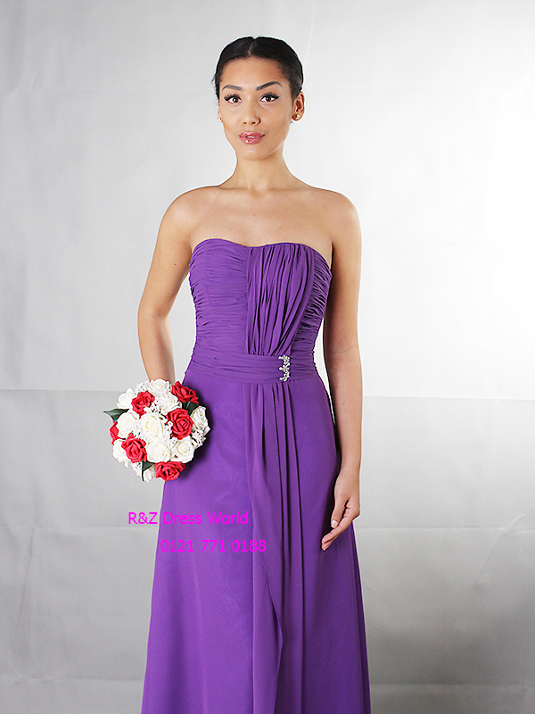 (image for) Chiffon Bridesmaids Evening Party Prom Dress